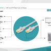 Digitus | CAT 6A S/FTP komutācijas kabelis, 10 gab. | DK-1644-A-010-10 | S/FTP | Pelēks
