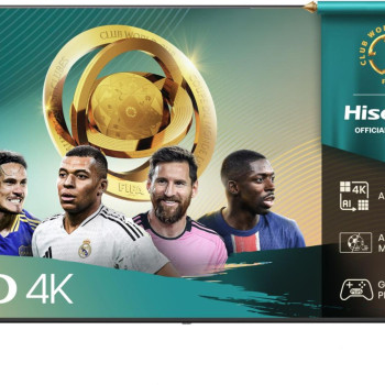 Hisense 4K TV | 85A6Q | 85 | Smart TV | VIDAA | UHD | Melns