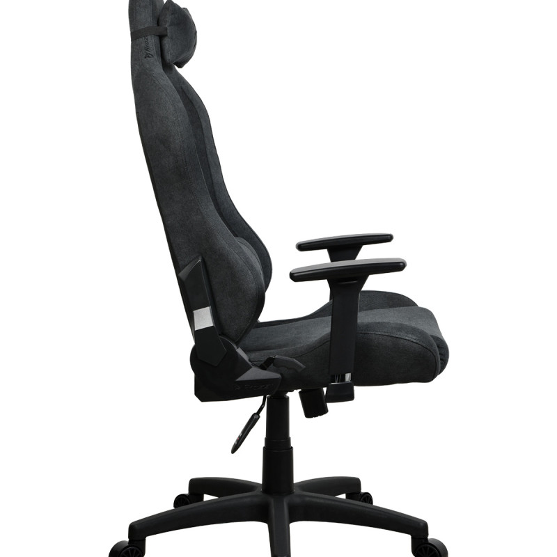 Arozzi Rāmis: metāls; Ritenīšu pamatne: neilons; Pārvalks: SoftFabric | Gaming Chair | Torretta SoftFabric | Tumši pelēks