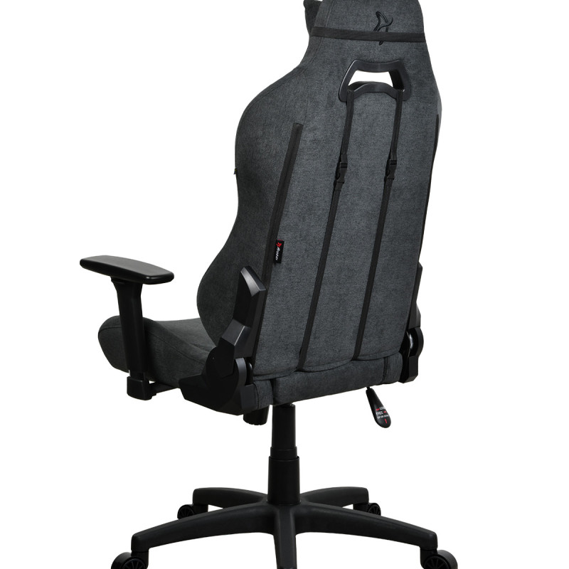 Arozzi Rāmis: metāls; Ritenīšu pamatne: neilons; Pārvalks: SoftFabric | Gaming Chair | Torretta SoftFabric | Tumši pelēks