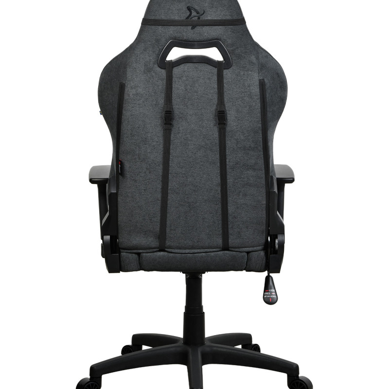 Arozzi Rāmis: metāls; Ritenīšu pamatne: neilons; Pārvalks: SoftFabric | Gaming Chair | Torretta SoftFabric | Tumši pelēks