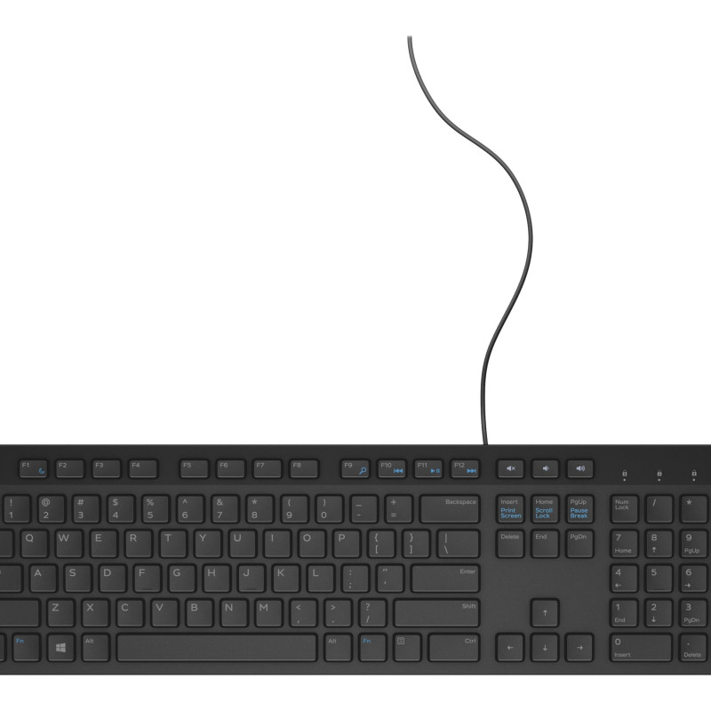 Dell | KB216 | Standarta | Vadu | EE | Quietkey | Melns
