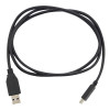 Targus 1 m USB-C uz USB-A 3.1 Gen2 (10 Gbps 5 A) kabelis — melns | Targus