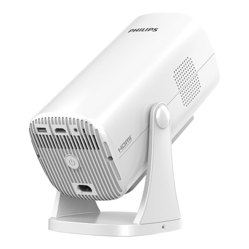 Philips | NeoPix 250 | Full HD (1920x1080) | 250 ANSI lūmeni | Balts | Wi-Fi