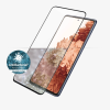 PanzerGlass | Samsung | Galaxy S21+ Series | Antibakteriāls stikls | Melns | Savietojams ar maciņiem | Ekrāna aizsargplēve pret pirkstu nospiedumiem