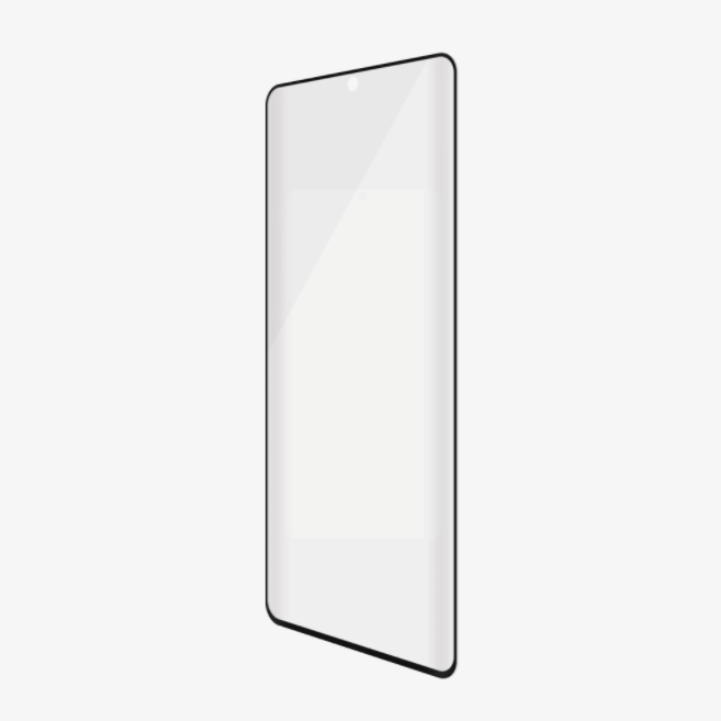 PanzerGlass | Samsung | Galaxy S21+ Series | Antibakteriāls stikls | Melns | Savietojams ar maciņiem | Ekrāna aizsargplēve pret pirkstu nospiedumiem