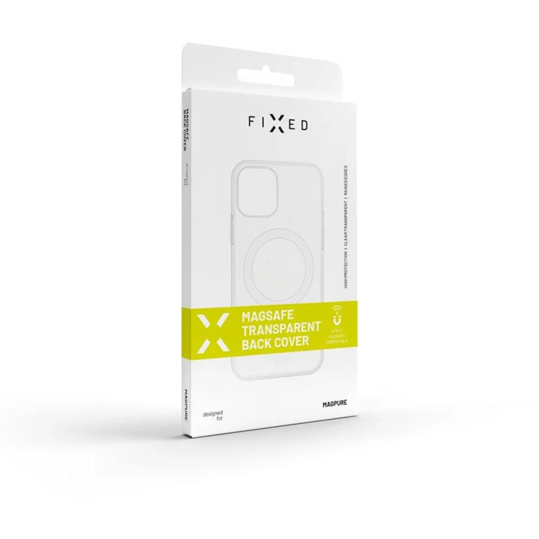 Fixed | MagPure | Aizmugures vāciņš | Apple | iPhone 15 | TPU | Caurspīdīgs