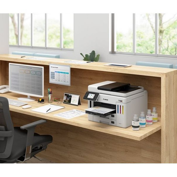Canon | MAXIFY GX7150 | Multifunction printer | Ink-jet | Colour | A4 | Wi-Fi | White