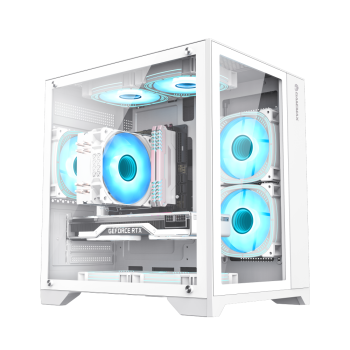 Gamemax korpuss | INFINITY MINI WH | M-ATX