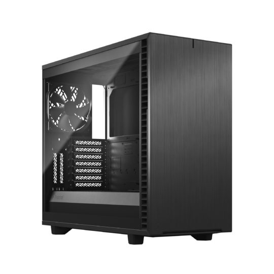 Fractal Design | Define 7 TG Light Tint | Sānlogi | Pelēks | E-ATX | ATX