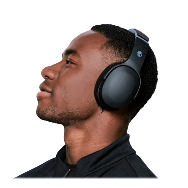 Skullcandy | Wireless Headphones | Crusher Evo | Wireless | Over-ear | Microphone | True Black | Wireless