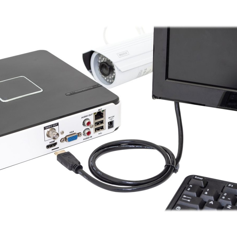 Digitus | HDMI Premium High Speed savienojuma kabelis | HDMI uz HDMI | 3 m
