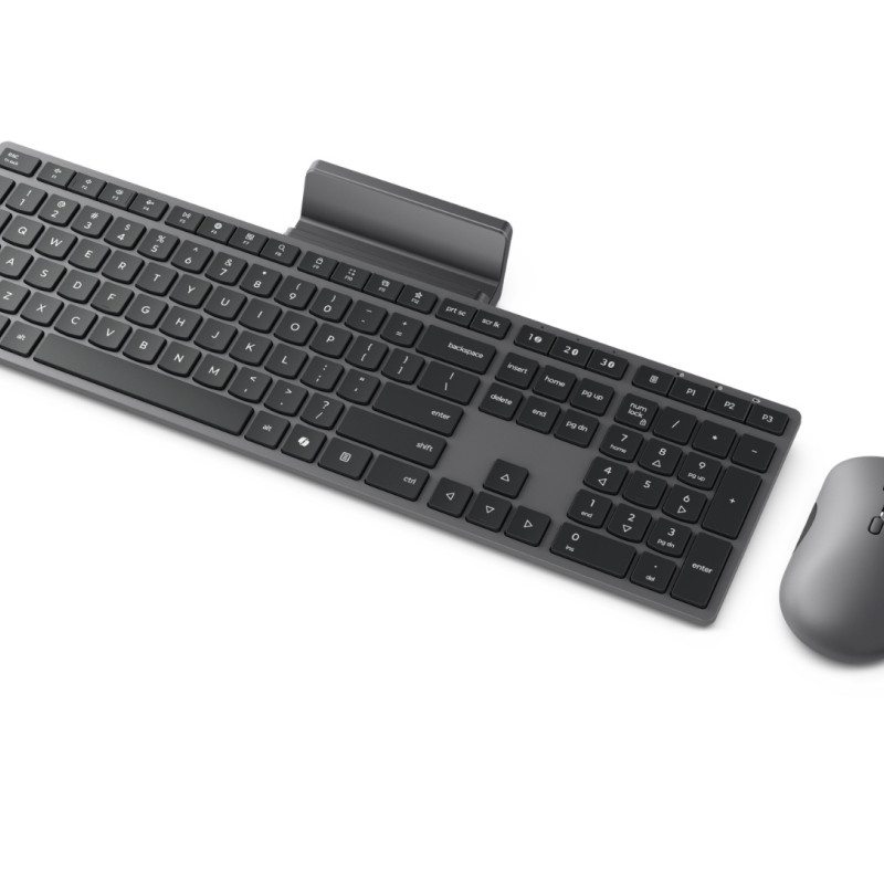 Lenovo | 700 Modern Multi-Device | Keyboard and Mouse Set | Wireless | Mouse included | Bluetooth | US | Luna Grey