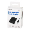 Logilink | USB 2.0 karšu lasītājs, priekš viedkartes | CR0047 | Card Reader