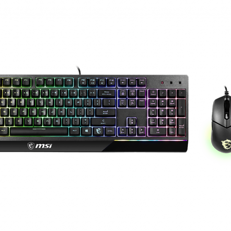 MSI | Vigor GK30 COMBO | Tastatūra un pele komplekts | Vadu | RGB LED gaisma | US