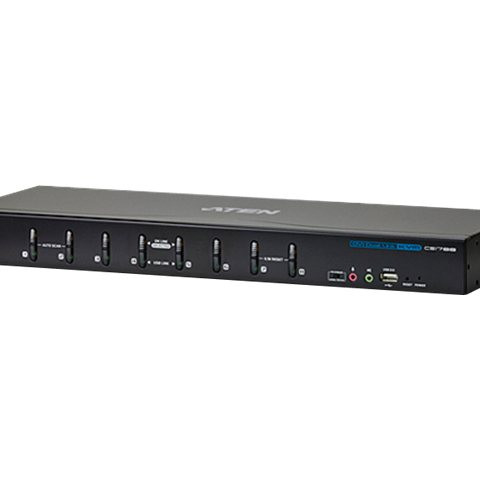 Aten | 8 portu USB DVI Dual Link/Audio KVM slēdzis | CS1788