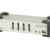 Aten | 4-Portu PS/2-USB VGA/Audio KVMP slēdzis ar OSD | CS1734B