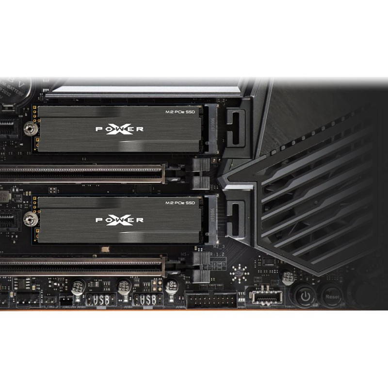 Silicon Power | SSD | XD80 | 1000 GB | SSD formfaktors M.2 2280 | Interfeiss PCIe Gen3x4 | Lasīšanas ātrums 3400 MB/s | Rakstīšanas ātrums 3000 MB/s