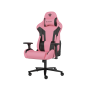 Genesis Gaming Chair Nitro 720 Atzveltne: ekoloģiskā āda, Sēdeklis: ekoloģiskā āda, Pamatne: metāls, Ritenīši: neilons ar CareGlide pārklājumu | Melna/Rozā
