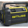 Muse | M-928 BTY | Jobsite Radio skaļrunis | Ūdensizturīgs | Bluetooth | Bezvadu savienojums | Pārnēsājams | NFC funkcijas | Melns/ Dzeltens