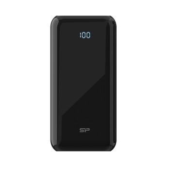Silicon Power | Power Bank | QS28 | 20000 mAh | Melns