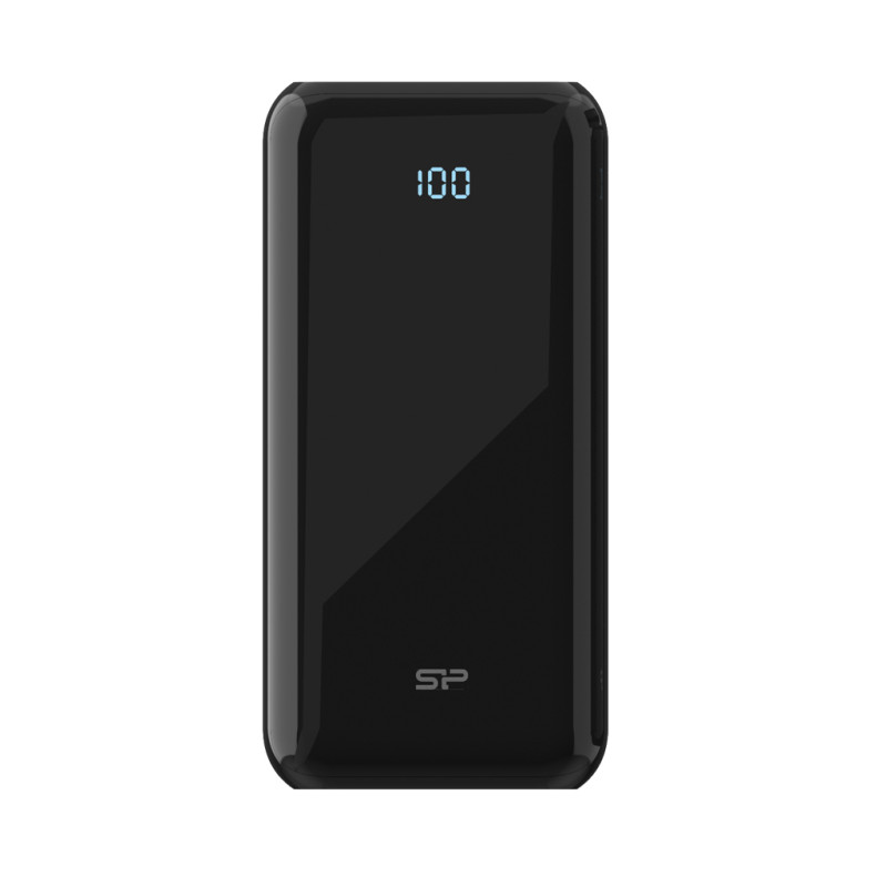 Silicon Power | Power Bank | QS28 | 20000 mAh | Melns