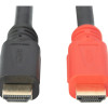 Digitus | High Speed HDMI kabelis ar signāla pastiprinātāju | DB-330118-100-S | HDMI spraudnis (tips A) | HDMI spraudnis (tips A) | HDMI uz HDMI | 10 m