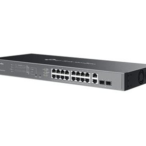TP-LINK ES220GMP Omada 20 portu Gigabit viegli pārvaldāms slēdzis ar 16 portu PoE+ | TP-LINK