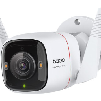 TP-LINK | ColorPro āra drošības Wi‑Fi kamera | Tapo C325WB | Bullet | 4 MP | F1.0 | IP66 | H.264 | MicroSD, līdz 512 GB