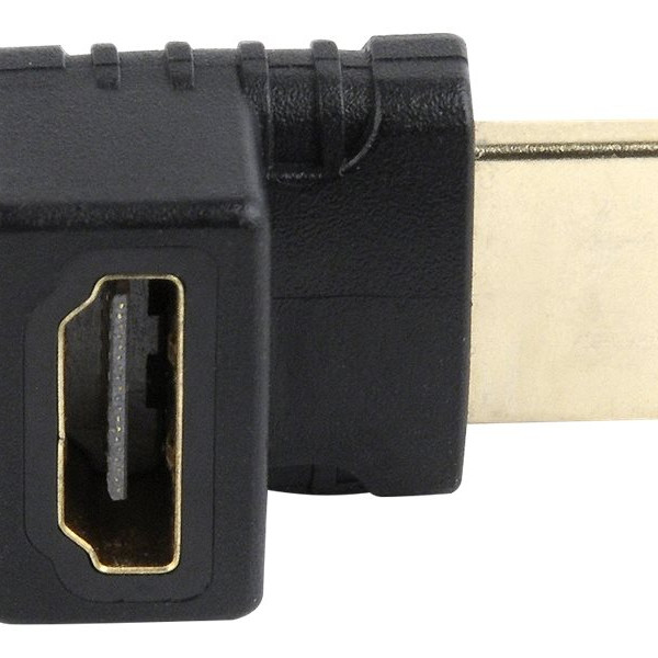 Cablexpert HDMI labais leņķa adapters, 270° uz augšu | Cablexpert