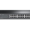 TP-LINK | Slēdzis | TL-SF1024D | Nevadāms | Galddatora/ievietošanai plauktā | 10/100 Mbps (RJ-45) porti 24 | Barošanas tips Ārējs