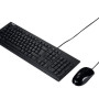 Asus U2000 | Klaviatūra un pele komplekts | Vadu | US | Melns