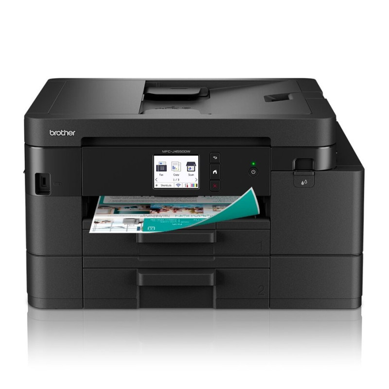 Brother | Daudzdarbības printeris | MFC-J4550DW | Tintes | Krāsu | Viss vienā | A4 | Wi-Fi | Melns