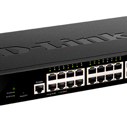 D-Link | Pārvaldāms L3 Gigabit slēdzis | DGS-1520-28 | Pārvaldāms | Stiprināms 19