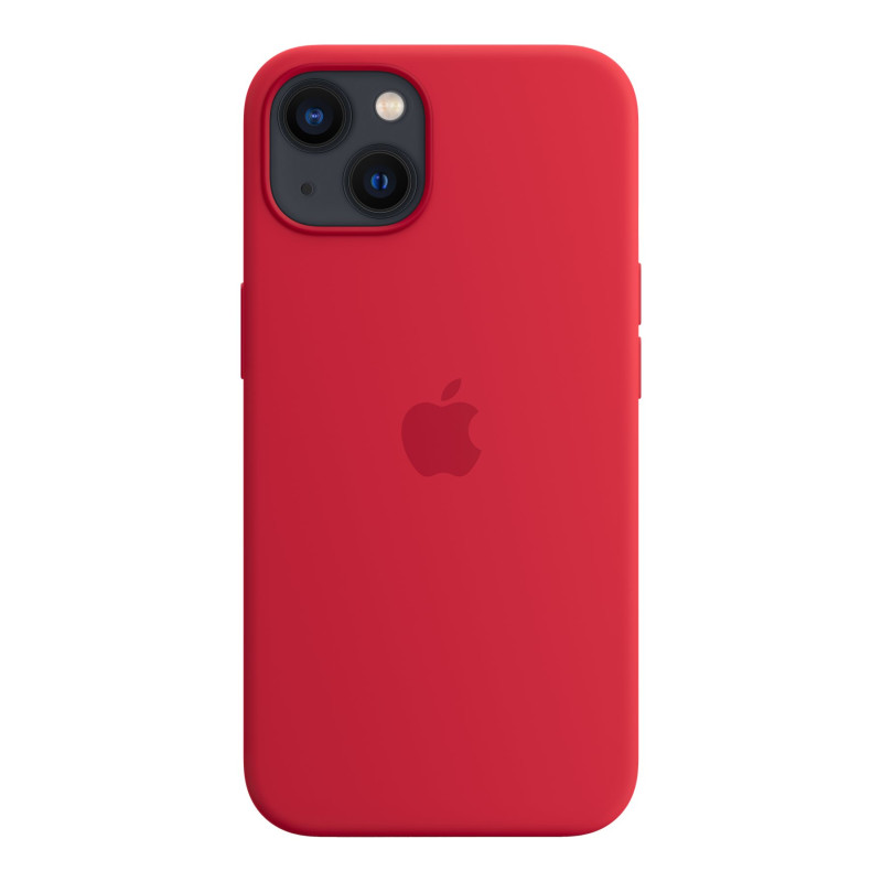 iPhone 13 silikona vāciņš ar MagSafe – (PRODUCT)RED | Apple
