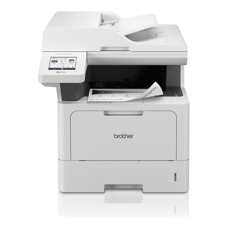 Brother | Daudzfunkciju printeris | MFC-L5710DW | Lāzera | Krāsu | Viss vienā | A4 | Wi‑Fi | Balts