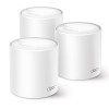 TP-LINK Deco X50 (3-pack) AX3000 Vesela māja Mesh Wi‑Fi 6 sistēma | TP-LINK | Vesela māja Mesh Wi‑Fi 6 sistēma | Deco X50 (3-pack) | 802.11ax | 574+2402 Mbit/s | Ethernet LAN (RJ-45) porti 3 | Mesh atbalsts Jā | MU-MIMO Jā | Nav mobilā platjosla | Antenas tips Iekšējā