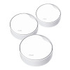 TP-LINK Deco X50 (3-pack) AX3000 Vesela māja Mesh Wi‑Fi 6 sistēma | TP-LINK | Vesela māja Mesh Wi‑Fi 6 sistēma | Deco X50 (3-pack) | 802.11ax | 574+2402 Mbit/s | Ethernet LAN (RJ-45) porti 3 | Mesh atbalsts Jā | MU-MIMO Jā | Nav mobilā platjosla | Antenas tips Iekšējā