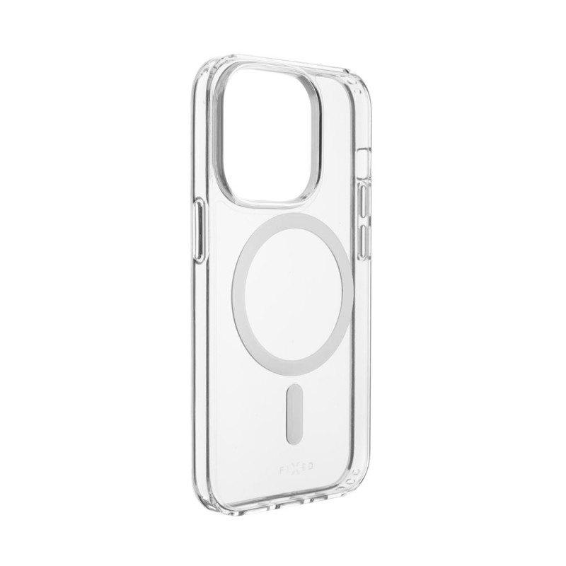Fixed | MagPure ar Magsafe atbalstu | Aizmugures vāciņš | Apple | iPhone 14 Pro | TPU sāni + PC aizmugure | Caurspīdīgs