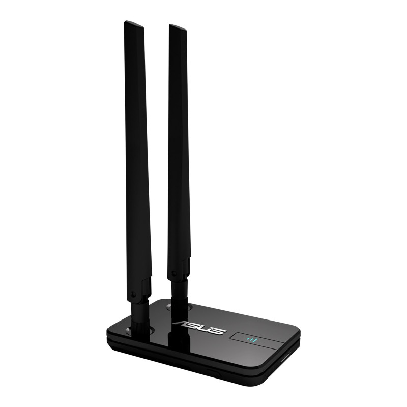 Asus | AC1300 bezvadu divjoslu USB adapteris | USB-AC58 | 802.11ac | Mesh atbalsts: Nē | MU-MIMO: Nē | Mobilais platjoslas savienojums: Nē