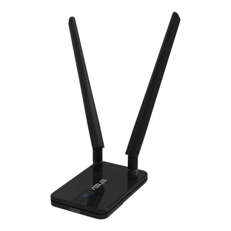 Asus | AC1300 bezvadu divjoslu USB adapteris | USB-AC58 | 802.11ac | Mesh atbalsts: Nē | MU-MIMO: Nē | Mobilais platjoslas savienojums: Nē