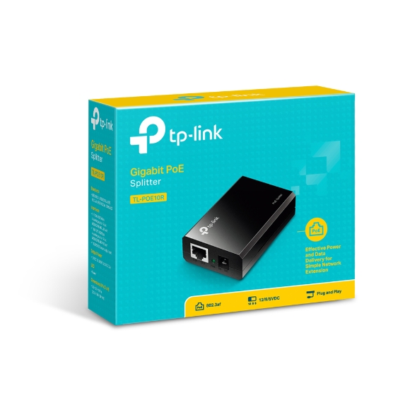 TP-LINK | PoE sadalītājs | TL-PoE10R | Ethernet LAN (RJ-45) porti 2x10/100/1000