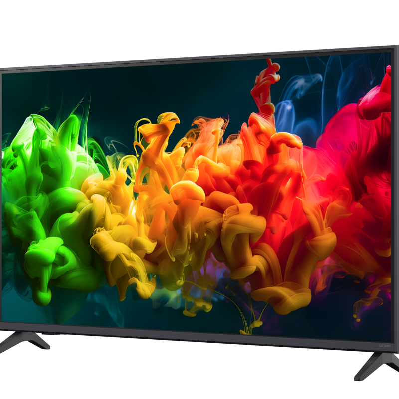 LG QNED 4K evo AI Mini LED TV | 43QNED8EB3F | 43 | Smart TV | webOS | UHD | Melns