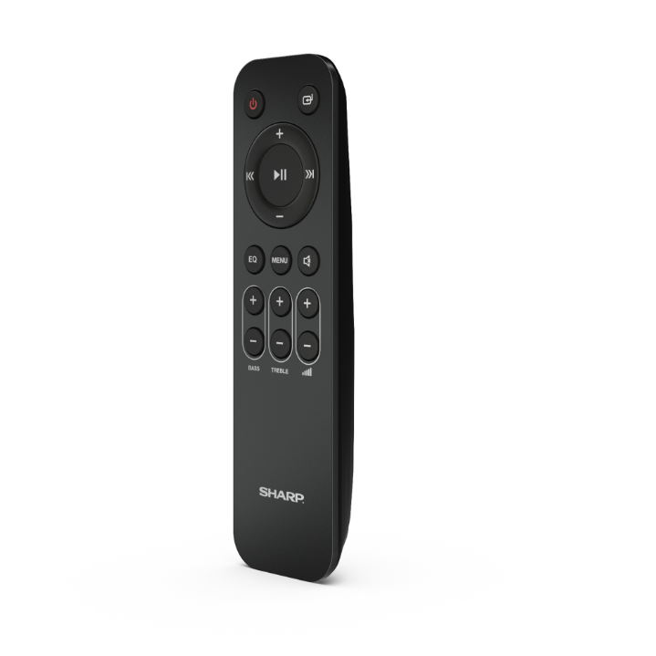 Sharp | 5.1.2 Dolby Atmos/DTS:X Soundbar with Wireless Subwoofer | HT-SBW55121(SL) | Bluetooth