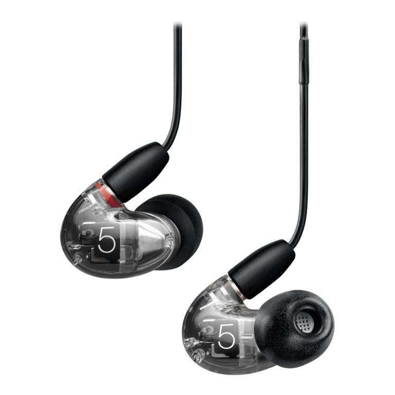 Shure 3BA Earphone, Clear,W/MODEL:RMCE-UNI | Shure