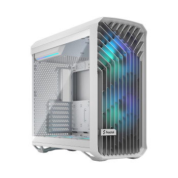 Fractal Design | Torrent | RGB Balts TG caurspīdīgs tonis | ATX