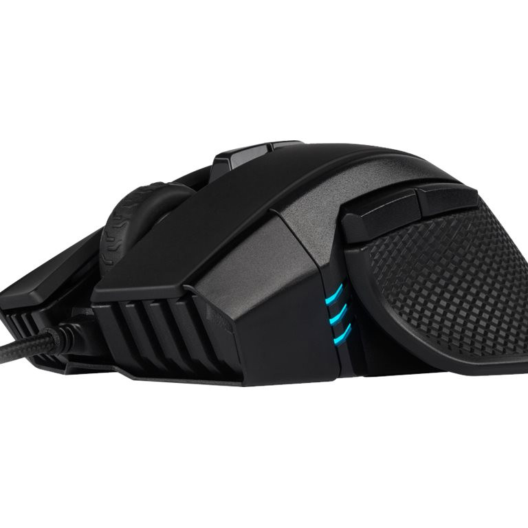 Corsair | Spēļu pele | IRONCLAW RGB FPS/MOBA | Spēļu pele | Ar vadu | Optiska | Melna | Jā
