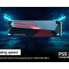 Samsung | 990 PRO with Heatsink | 2000 GB | SSD form factor M.2 2280 | Solid-state drive interface M.2 NVMe | Read speed 7450 MB/s | Write speed 6900 MB/s