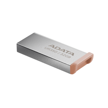ADATA | USB zibatmiņa | UR350 | 32 GB | USB 3.2 Gen1 | brūna