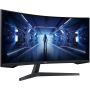 Samsung | Curved Monitor | LC34G55TWWPXEN | 34 " | VA | UWQHD | 21:9 | 165 Hz | 1 ms | 3440 x 1440 | 250 cd/m² | HDMI ports quantity 1 | Black